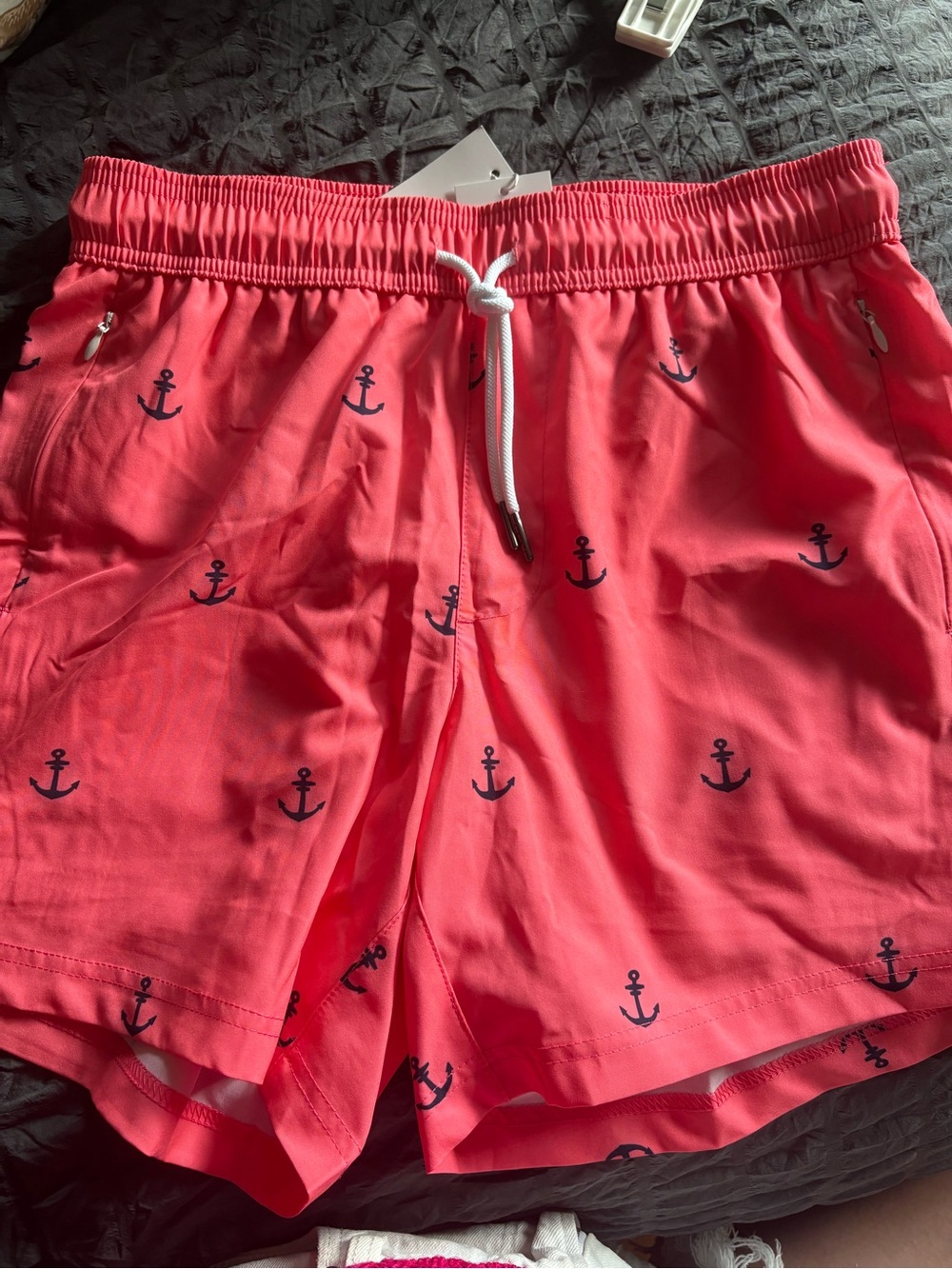 Men’s Anchor Print Swim Shorts